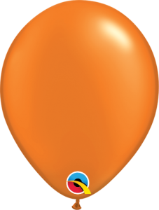 Lateks baloni 13cm Pearl Mandarine Orange