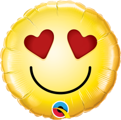 Mini Smile Love folija balon na palčki 