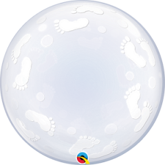 Bubble Baby Footprints pvc balon