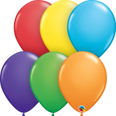Lateks baloni 28cm Bright Rainbow Assortment