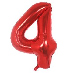 Folija balon številka 4 Red