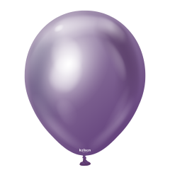 Latex baloni 13 cm Mirror (Chrome) Violet