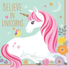 Magical Unicorn serviete 25x25cm