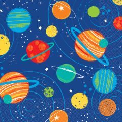 Blast off Birthday serviete 25x25 cm