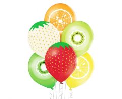 Latex baloni 30 cm Fruits mix 