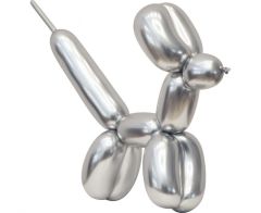 Latex Modelling baloni B&C E260 Silver Platinum