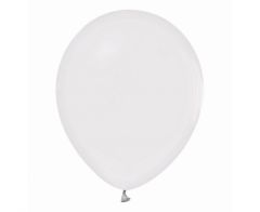 Latex baloni 25 cm Pastel White -10"