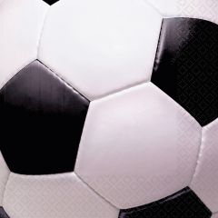 Soccer serviete 33x33cm