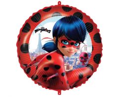Standard Miraculous Ladybug folija balon