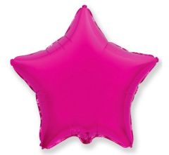 Standard Zvezda Dark Pink folija balon
