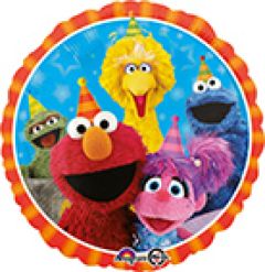 Standard Sesame Street folija balon