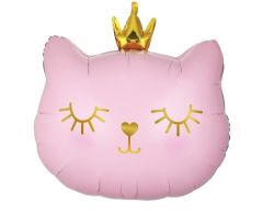 Standard Cat with Crown folija balon