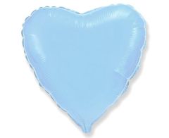 Standard srce Light Blue folija balon
