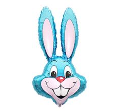 Mini 14" Rabbit Blue folija balon na palčki