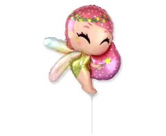 Mini 14"FX Fairy folija balon na palčki