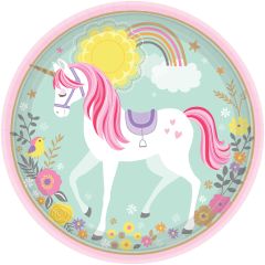 Magical Unicorn krožniki 23 cm