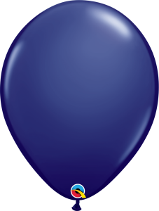Lateks baloni 40cm Navy