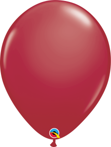 Lateks baloni 40cm Maroon