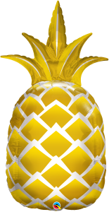 Maxi Golden Pineapple folija balon