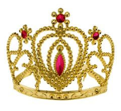 Tiara z rubini