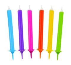 Birthday candles Rainbow 12/1