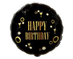 Standard Happy Birthday B&G Party folija balon