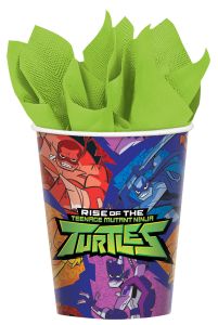 Rise Of The Teenage Mutant Ninja Turtles kozarčki 266ml
