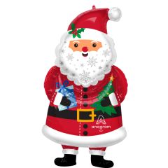 Maxi Snowy Santa folija balon