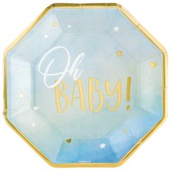 Oh Baby Boy krožniki 27 cm