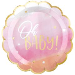 Oh Baby Girl krožniki 27 cm
