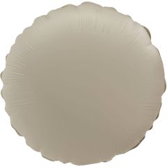 Standard Round Creamy Latte folija balon