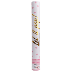 Confetti strelec Cannon Pink 40 cm