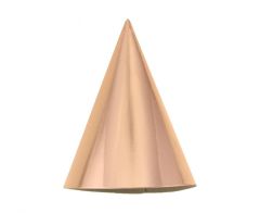 Party B&C metalic rosegold  klobučki