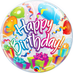 Bubble Bday Suprise pvc balon