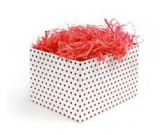 Okrasni narezan papir Red