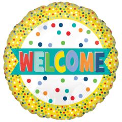 Standard Welcome Lots o Dots folija balon