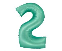 Folija balon Smart številka 2 Mat Mint