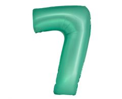 Folija balon Smart številka 7 Mat Mint