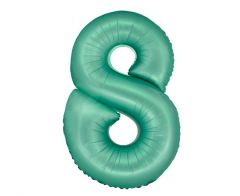 Folija balon Smart številka 8 Mat Mint