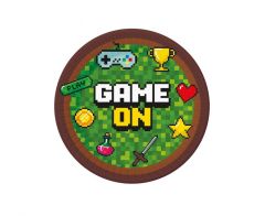 Game On krožniki 18 cm