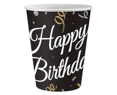 B&C Happy Birthday kozarčki 250 ml