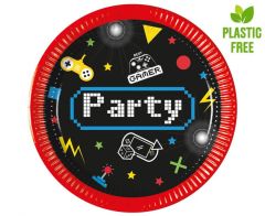 Gaming Party krožniki 20 cm