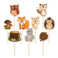 Forest Friends okrasek na palčki