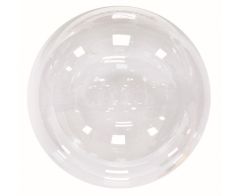 Crystal pvc balloon, solid colour, 30"
