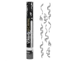 Confetti Cannon Streamer Silver na ispaljivanje 40 cm