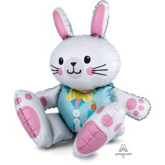 Jumbo Large Sitting Bunny folija balon