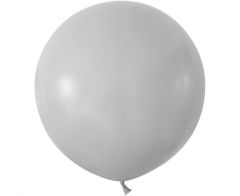 Latex baloni 61 cm Pastel Grey 