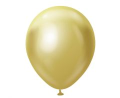Latex baloni 30 cm Platinum Gold