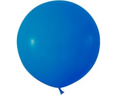 Latex baloni 61 cm Pastel Blue (Royal blue)