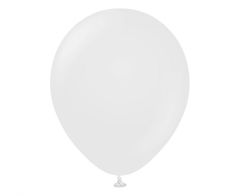Latex baloni 45 cm Pastel White